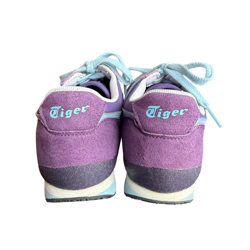 Onitsuka Tiger Ultimate 81 HN567 Purple Turquoise Women's Sneakers RARE - Size 6 - Picture 6 of 9